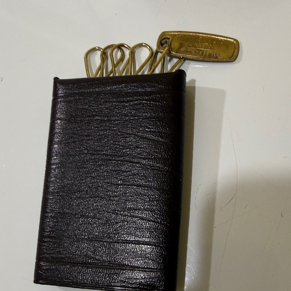 Amity Vintage Leather Key Holder Unisex Key Kaddy - Picture 4 of 11